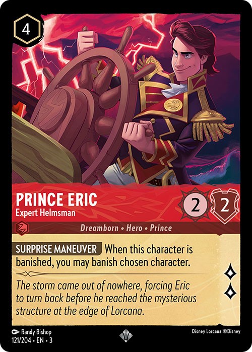 Prince Eric - Expert Helmsman (121/204) [Into the Inklands] | Rock City Comics