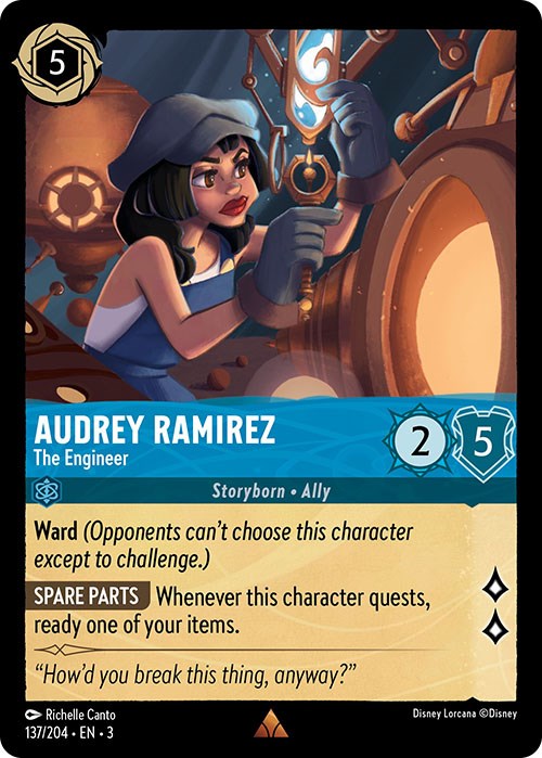 Audrey Ramirez - The Engineer (137/204) [Into the Inklands] | Rock City Comics