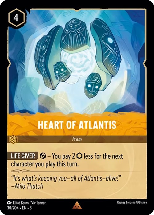 Heart of Atlantis (30/204) [Into the Inklands] | Rock City Comics