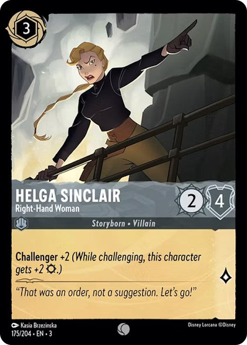 Helga Sinclair - Right-Hand Woman (175/204) [Into the Inklands] | Rock City Comics