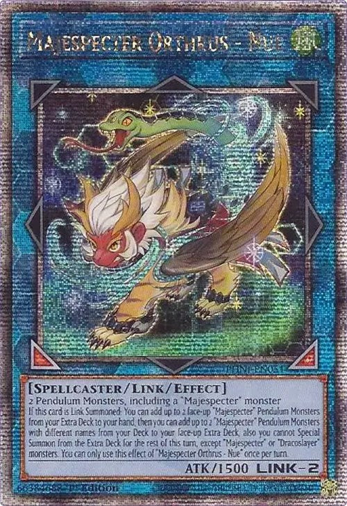 Majespecter Orthrus - Nue [PHNI-EN051] Quarter Century Secret Rare | Rock City Comics