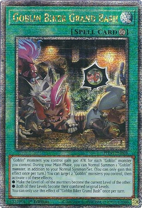 Goblin Biker Grand Bash [PHNI-EN060] Quarter Century Secret Rare | Rock City Comics