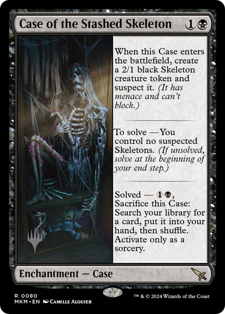 Case of the Stashed Skeleton (Promo Pack) [Murders at Karlov Manor Promos] | Rock City Comics