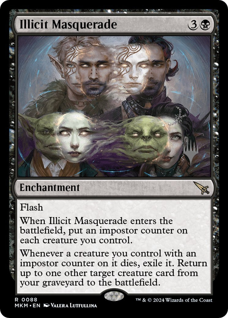 Illicit Masquerade (Promo Pack) [Murders at Karlov Manor Promos] | Rock City Comics