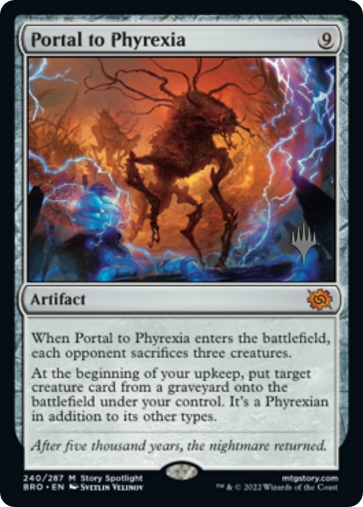 Portal to Phyrexia (Promo Pack) [The Brothers' War Promos] | Rock City Comics