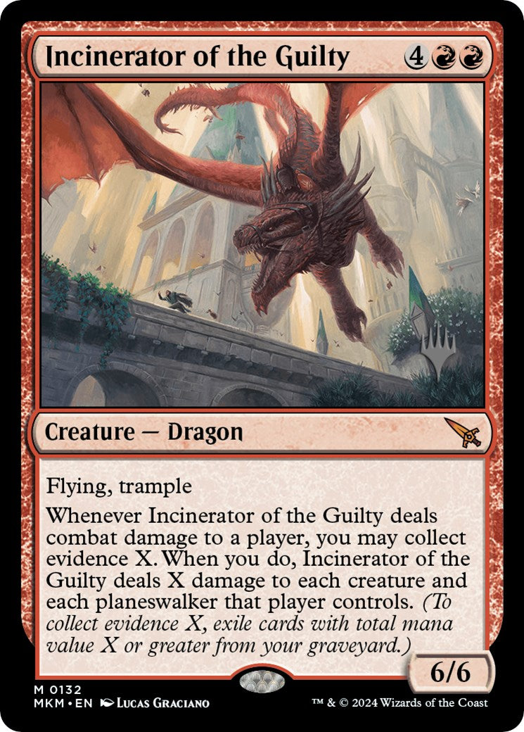 Incinerator of the Guilty (Promo Pack) [Murders at Karlov Manor Promos] | Rock City Comics
