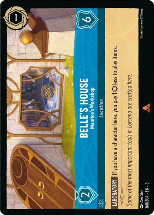 Belle's House - Maurice's Workshop (168/204) [Into the Inklands] | Rock City Comics