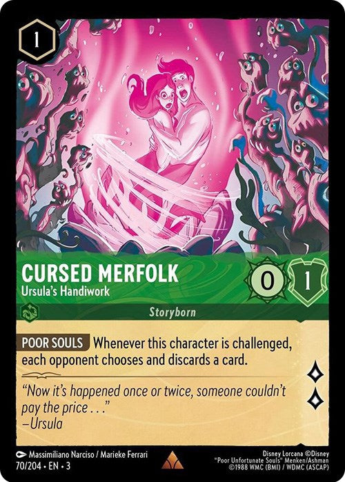 Cursed Merfolk - Ursula's Handiwork (70/204) [Into the Inklands] | Rock City Comics