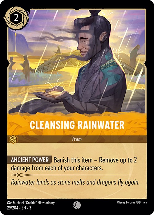 Cleansing Rainwater (29/204) [Into the Inklands] | Rock City Comics