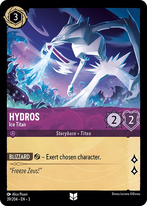 Hydros - Ice Titan (39/204) [Into the Inklands] | Rock City Comics