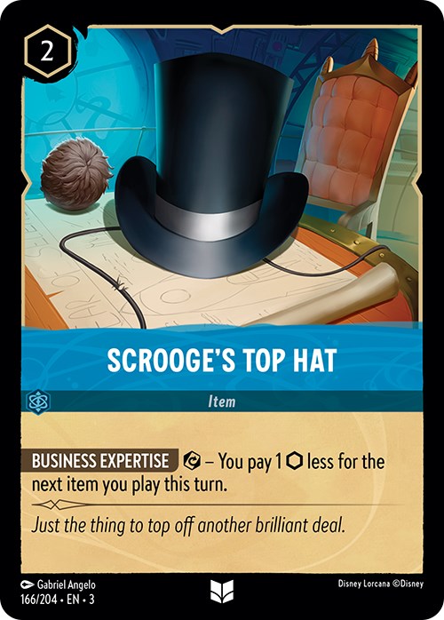 Scrooge's Top Hat (166/204) [Into the Inklands] | Rock City Comics