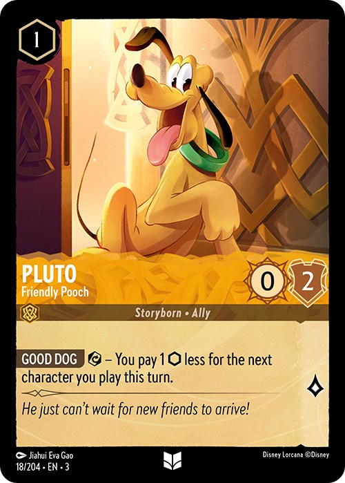 Pluto - Friendly Pooch (18/204) [Into the Inklands] | Rock City Comics