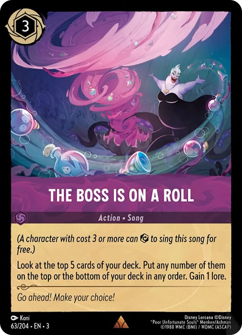 The Boss is on a Roll (63/204) [Into the Inklands] | Rock City Comics