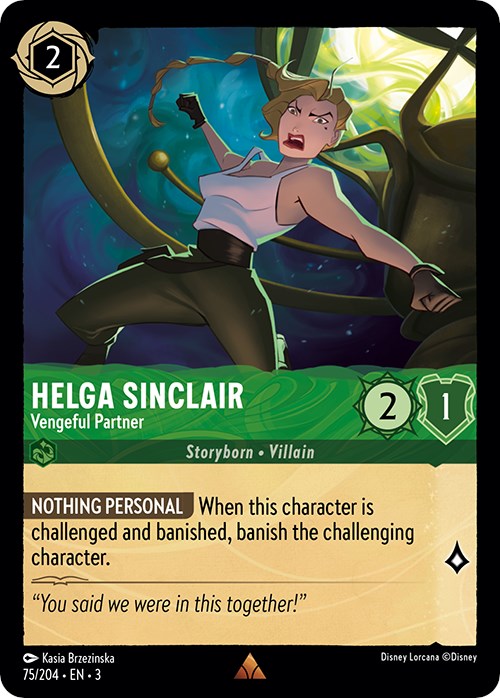 Helga Sinclair - Vengeful Partner (75/204) [Into the Inklands] | Rock City Comics