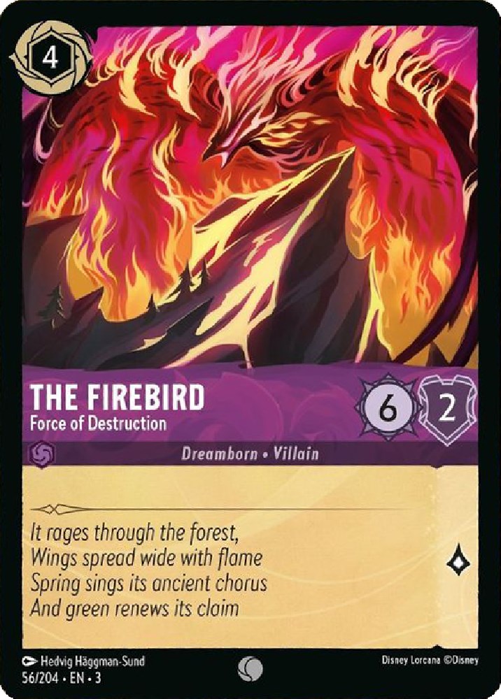 The Firebird - Force of Destruction (56/204) [Into the Inklands] | Rock City Comics