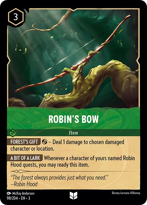 Robin's Bow (98/204) [Into the Inklands] | Rock City Comics