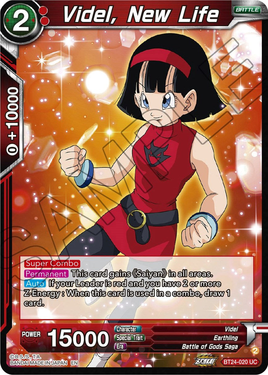 Videl, New Life (BT24-020) [Beyond Generations] | Rock City Comics