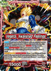 Vegeta // Vegeta, Awakened Feelings (BT24-001) [Beyond Generations] | Rock City Comics