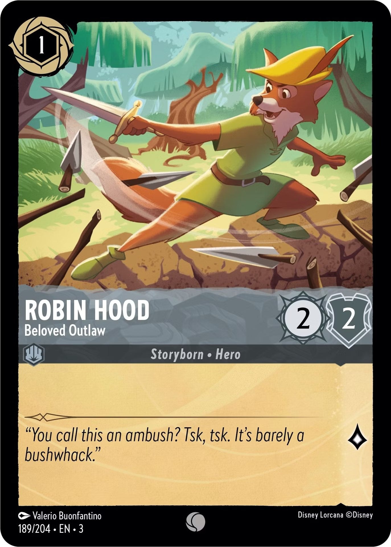 Robin Hood - Beloved Outlaw (189/204) [Into the Inklands] | Rock City Comics