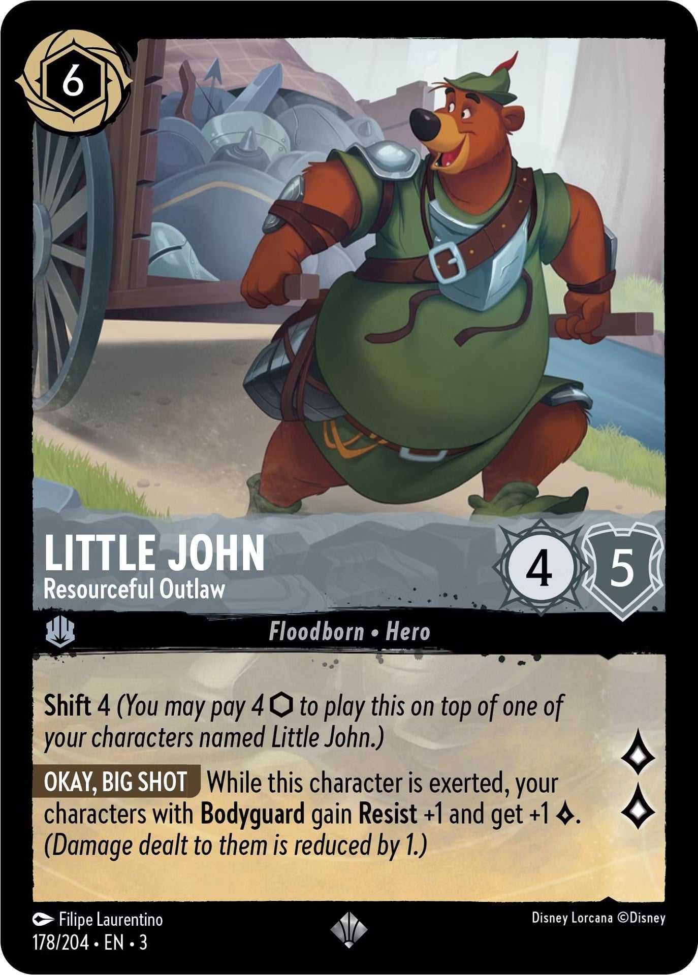 Little John - Resourceful Outlaw (178/204) [Into the Inklands] | Rock City Comics