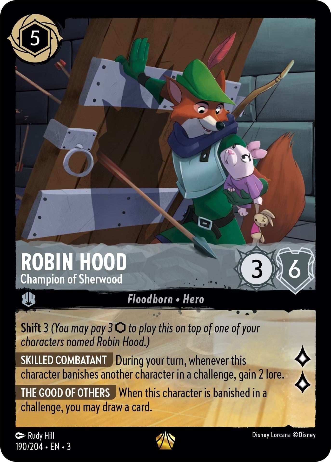 Robin Hood - Champion of Sherwood (190/204) [Into the Inklands] | Rock City Comics