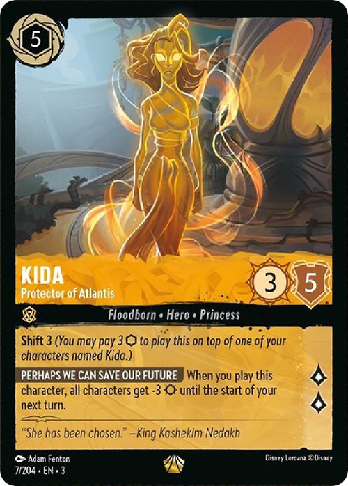 Kida - Protector of Atlantis (7/204) [Into the Inklands] | Rock City Comics