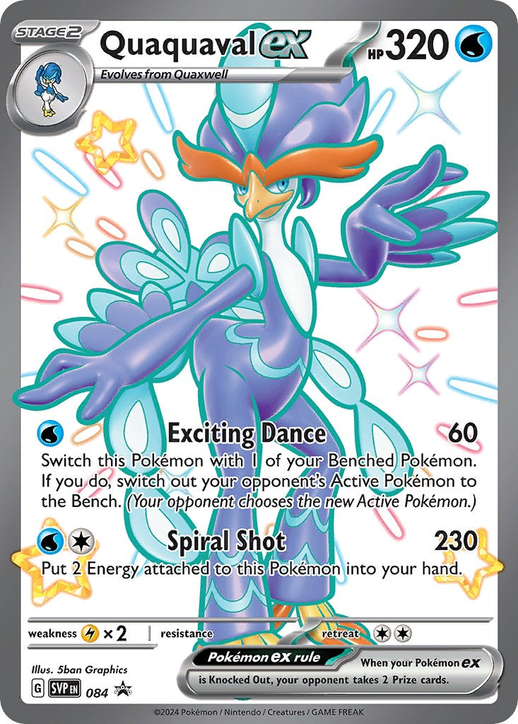 Quaquaval ex (084) (Jumbo Card) [Scarlet & Violet: Black Star Promos] | Rock City Comics