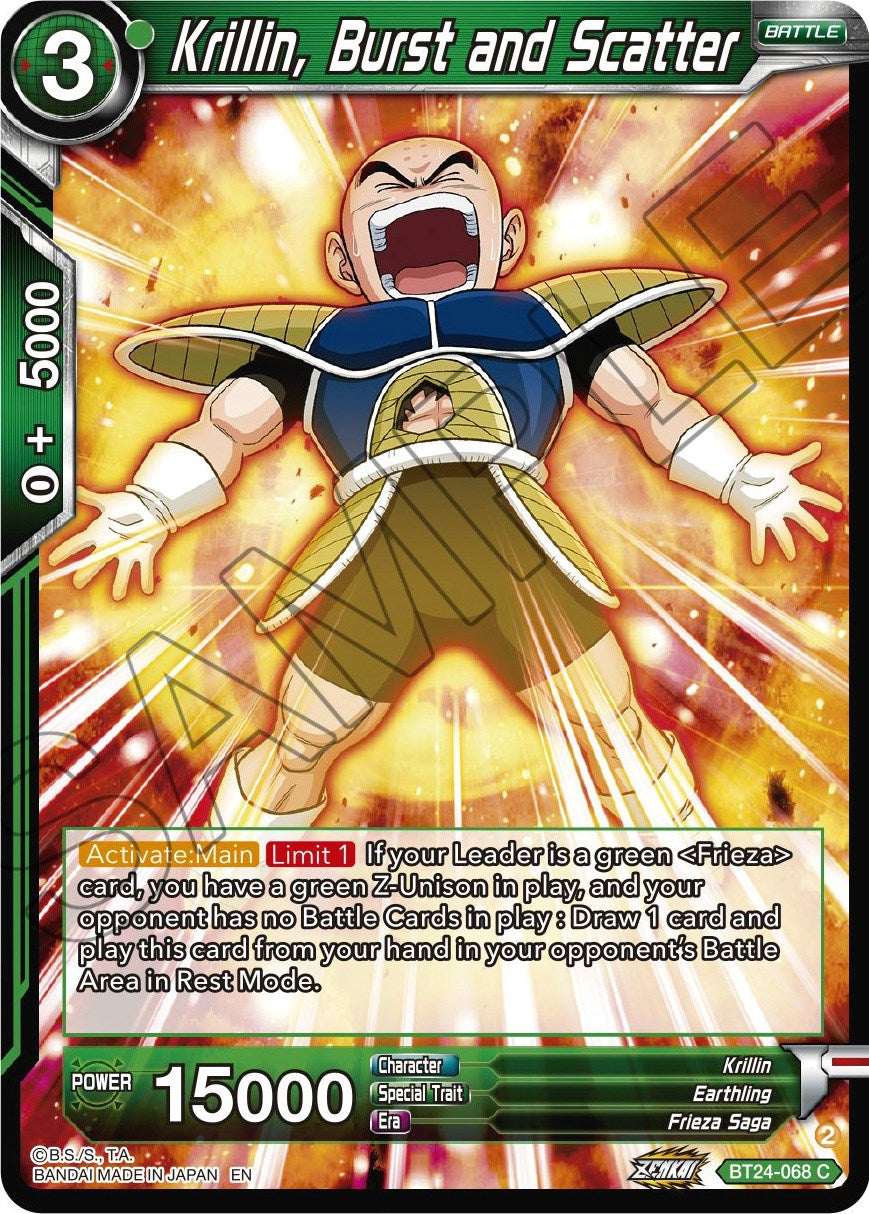 Krillin, Burst and Scatter (BT24-068) [Beyond Generations] | Rock City Comics