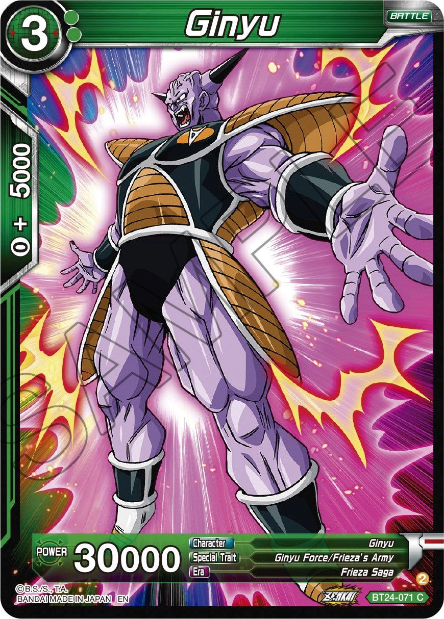 Ginyu (BT24-071) [Beyond Generations] | Rock City Comics