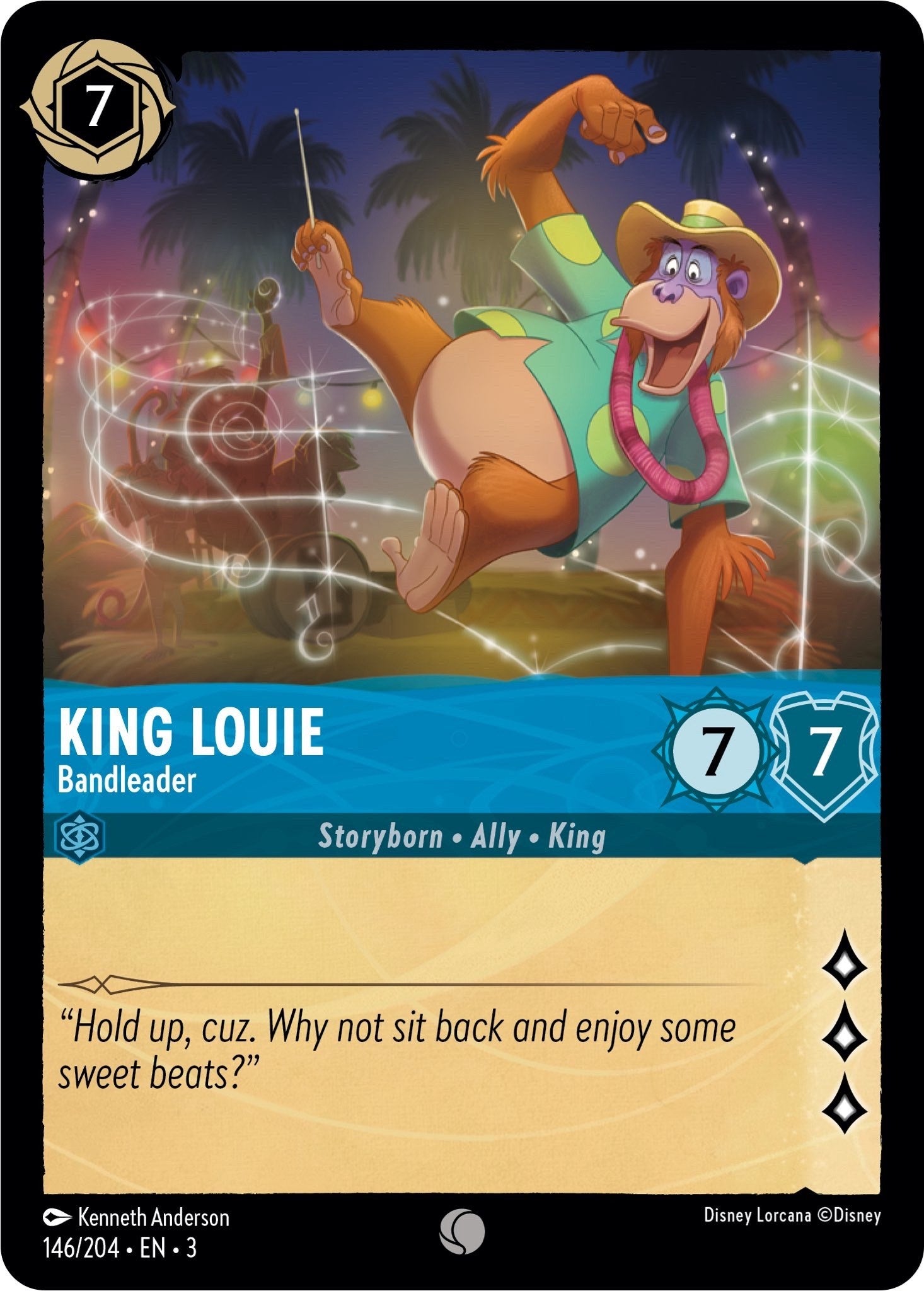 King Louie - Bandleader (146/204) [Into the Inklands] | Rock City Comics