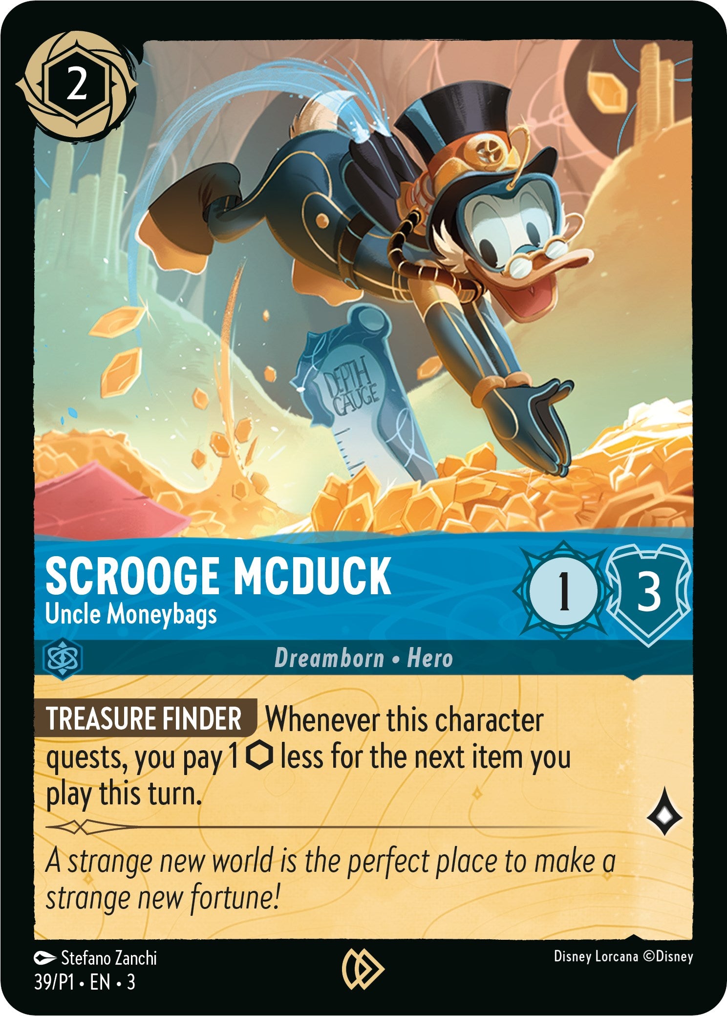 Scrooge McDuck - Uncle Moneybags (39) [Promo Cards] | Rock City Comics