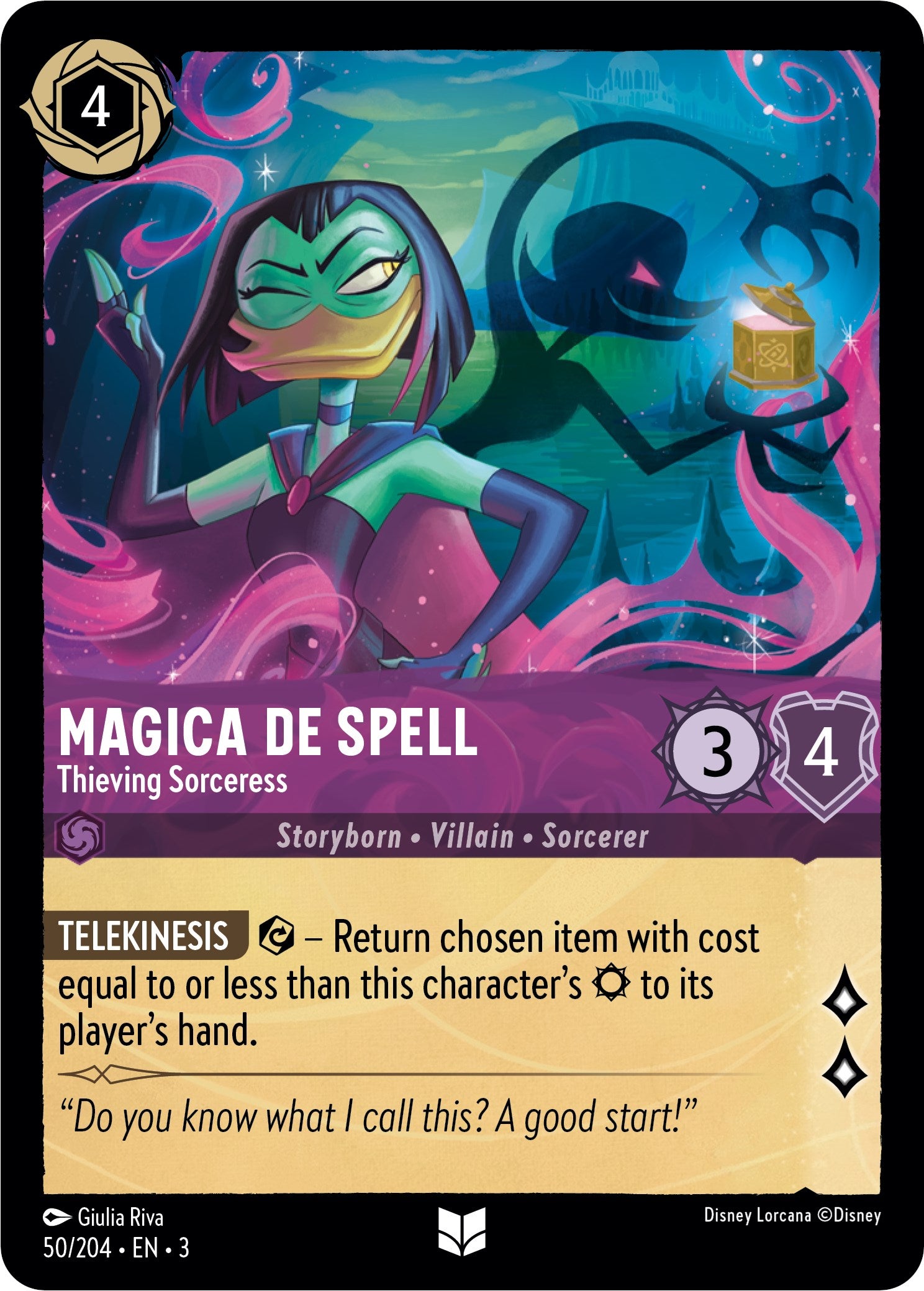 Magica De Spell - Thieving Sorceress (50/204) [Into the Inklands] | Rock City Comics