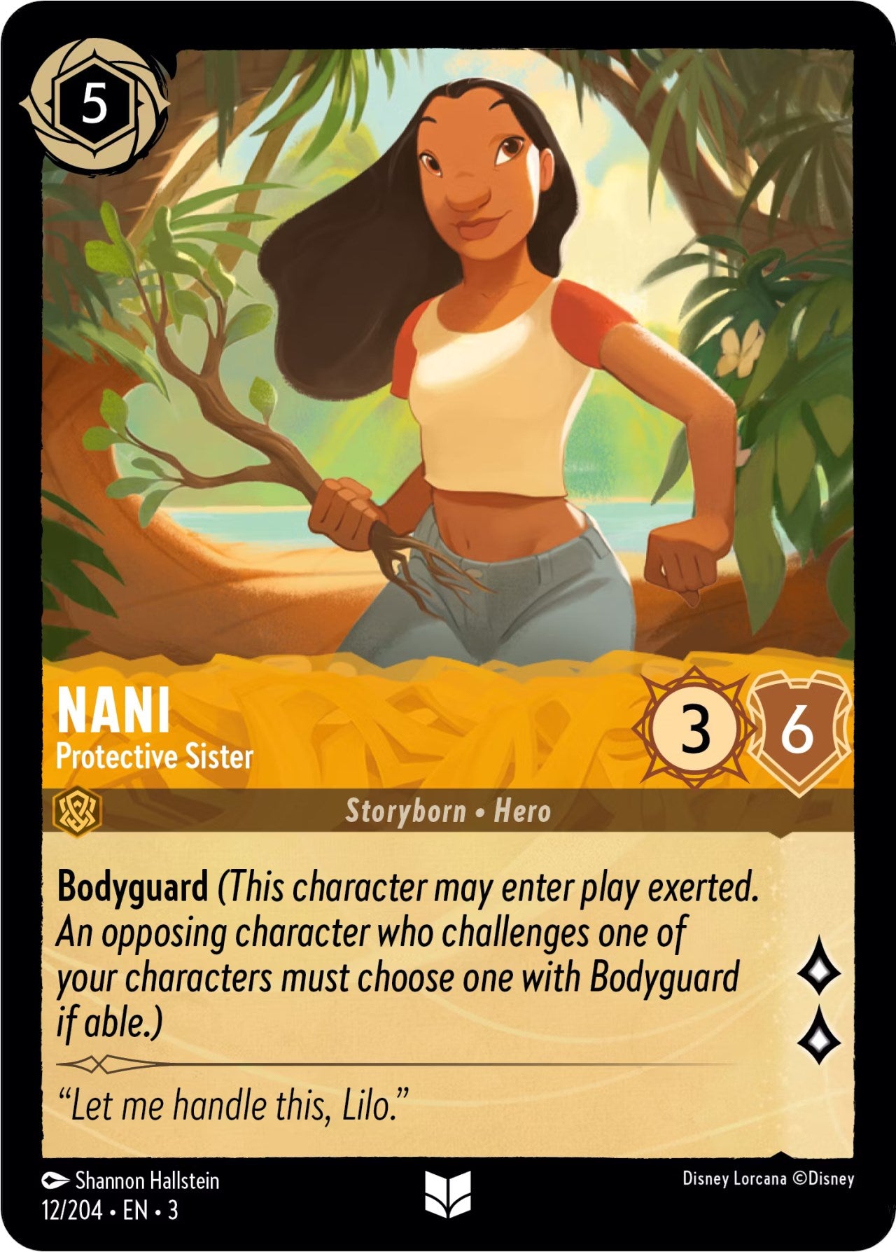 Nani - Protective Sister (12/204) [Into the Inklands] | Rock City Comics