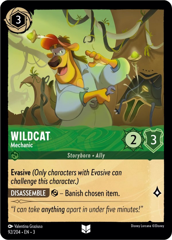 Wildcat - Mechanic (92/204) [Into the Inklands] | Rock City Comics