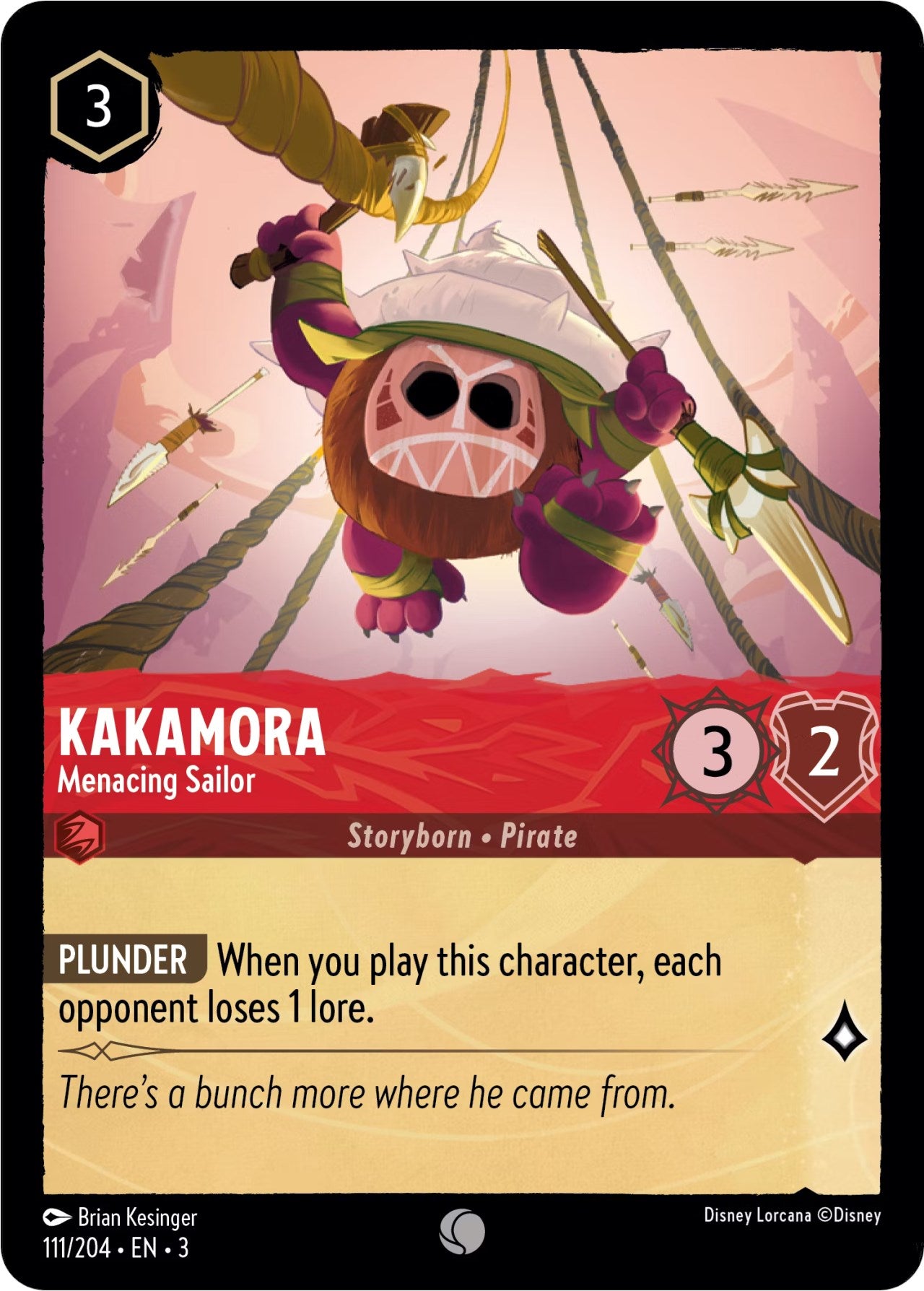 Kakamora - Menacing Sailor (111/204) [Into the Inklands] | Rock City Comics