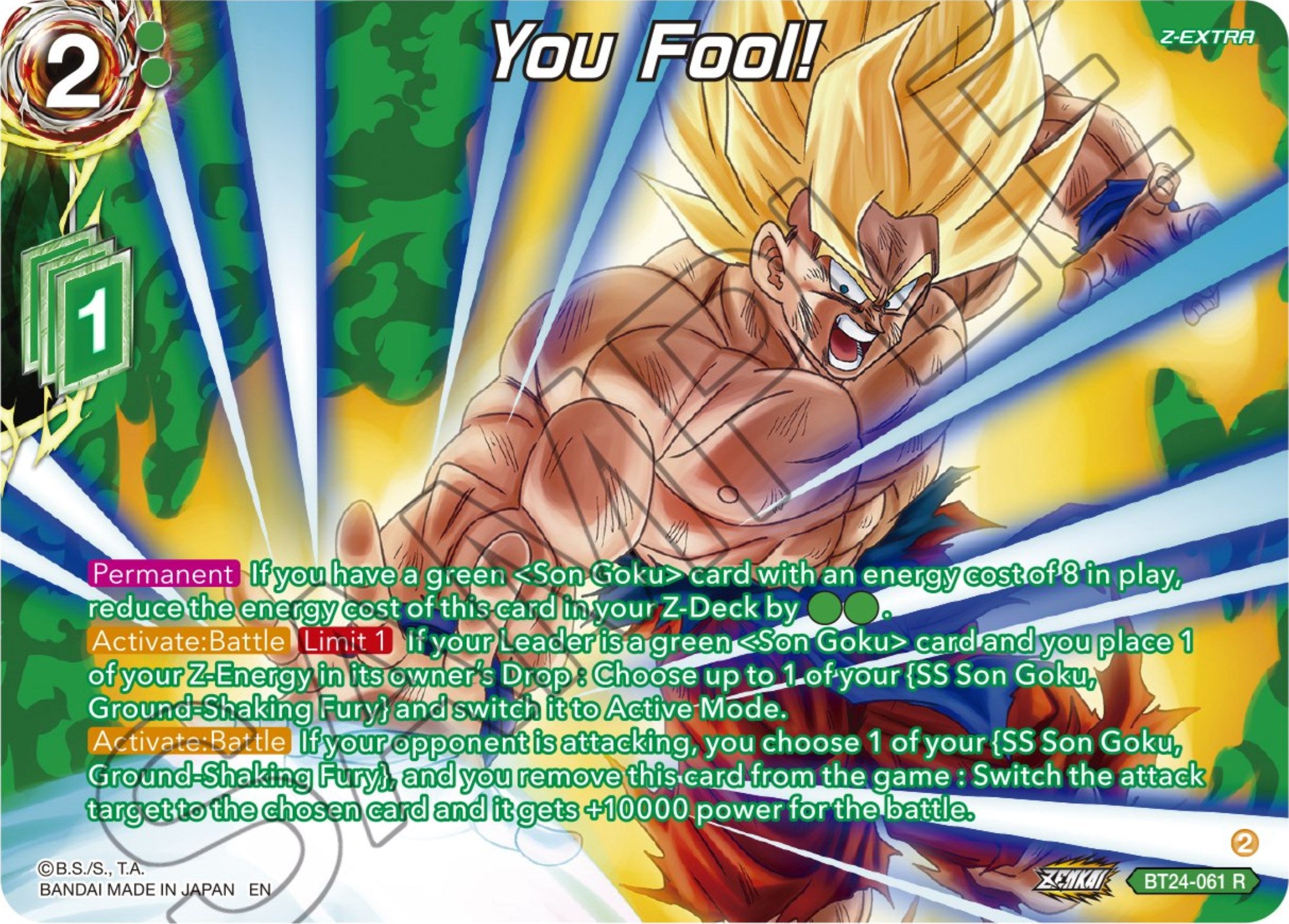 You Fool! (Collector Booster) (BT24-061) [Beyond Generations] | Rock City Comics