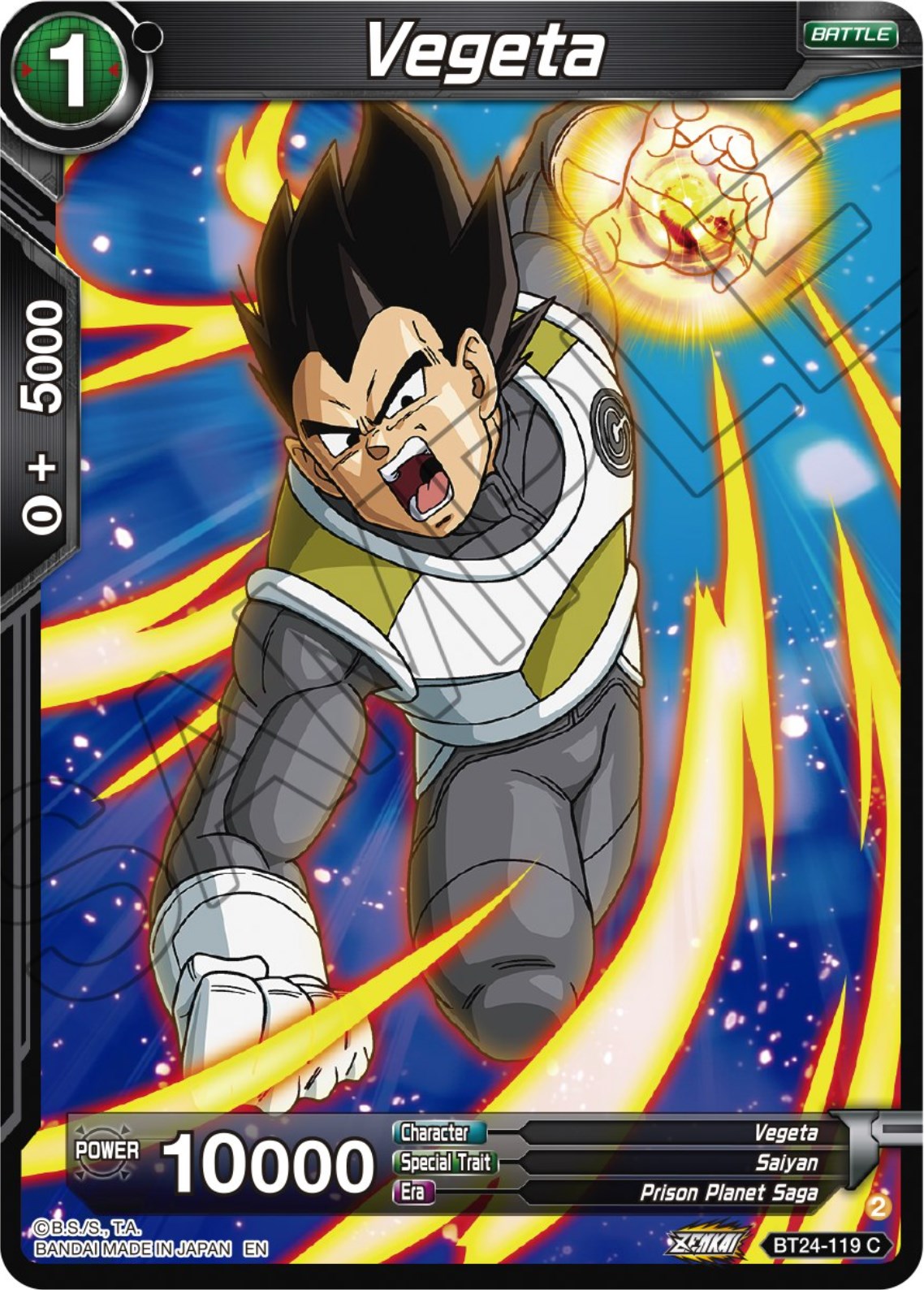 Vegeta (BT24-119) [Beyond Generations] | Rock City Comics