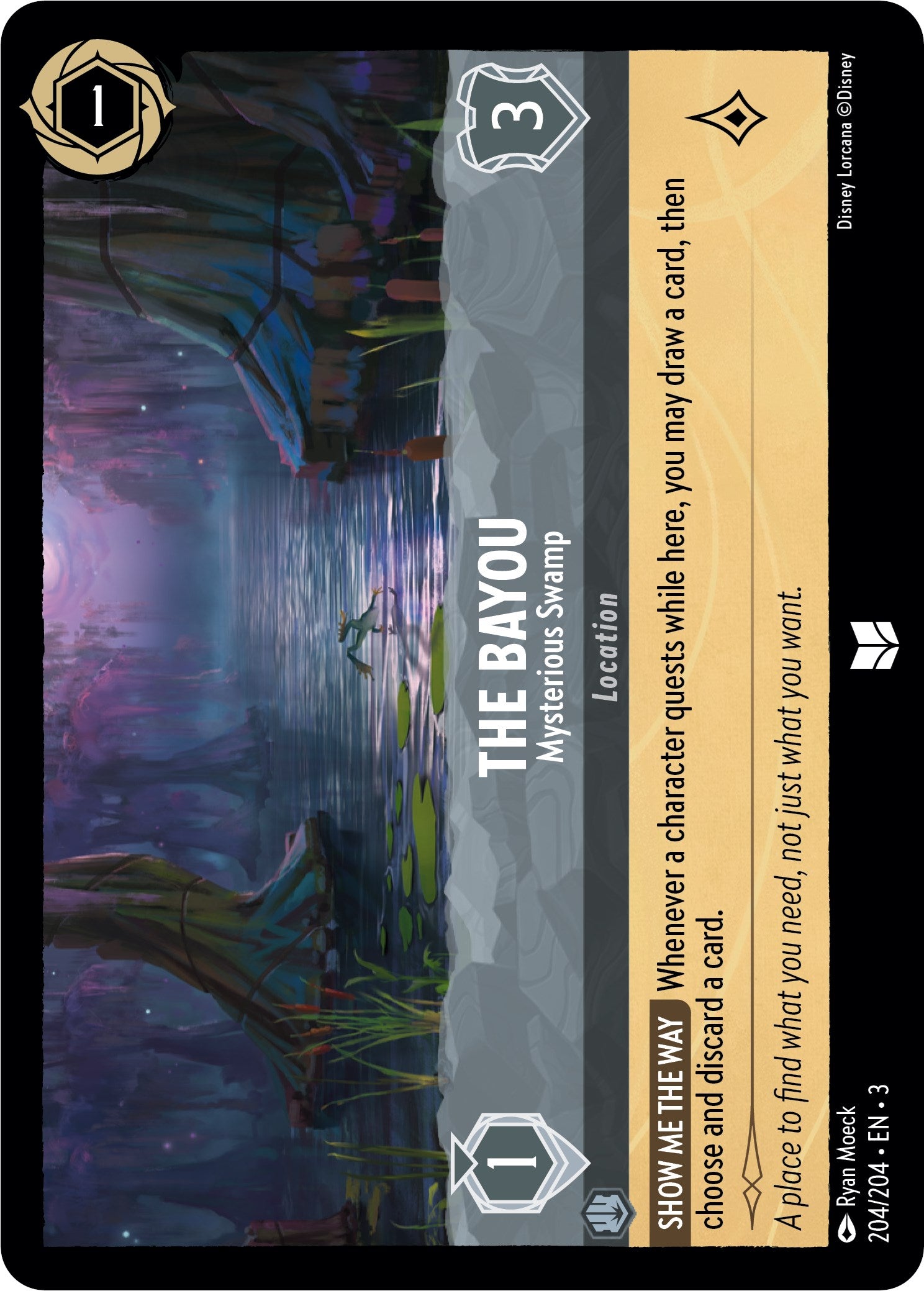 The Bayou - Mysterious Swamp (204/204) [Into the Inklands] | Rock City Comics