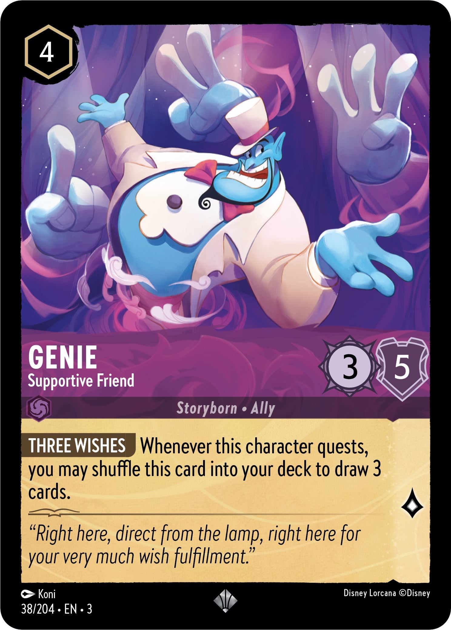 Genie - Supportive Friend (38/204) [Into the Inklands] | Rock City Comics