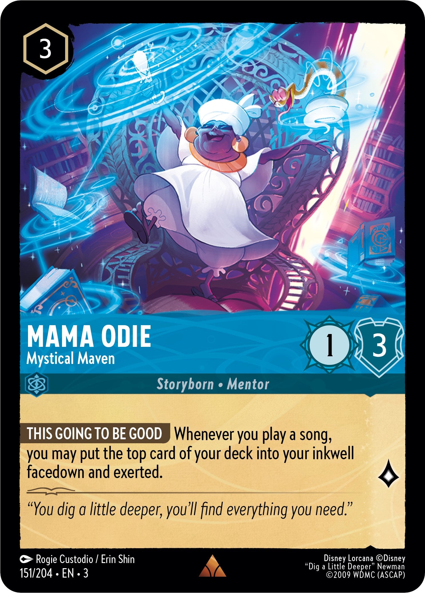 Mama Odie - Mystical Maven (151/204) [Into the Inklands] | Rock City Comics