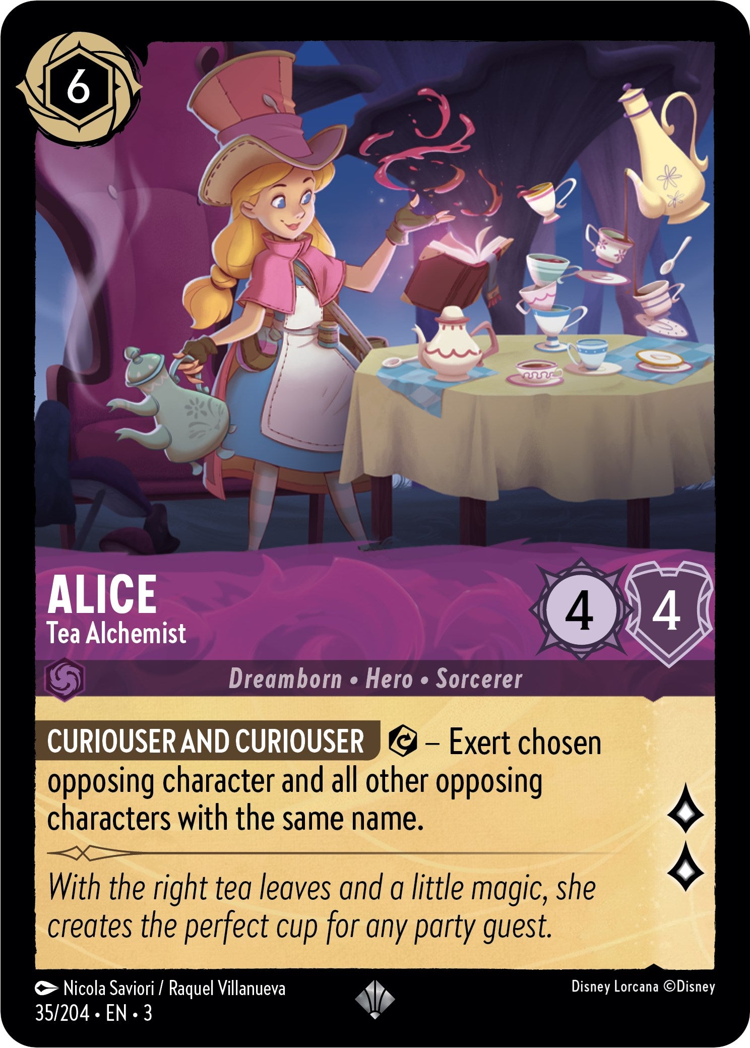 Alice - Tea Alchemist (35/204) [Into the Inklands] | Rock City Comics