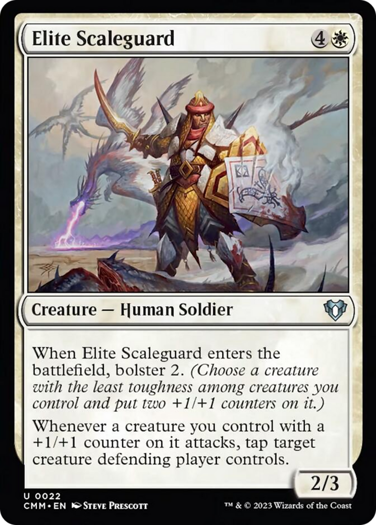 Elite Scaleguard [Commander Masters] | Rock City Comics