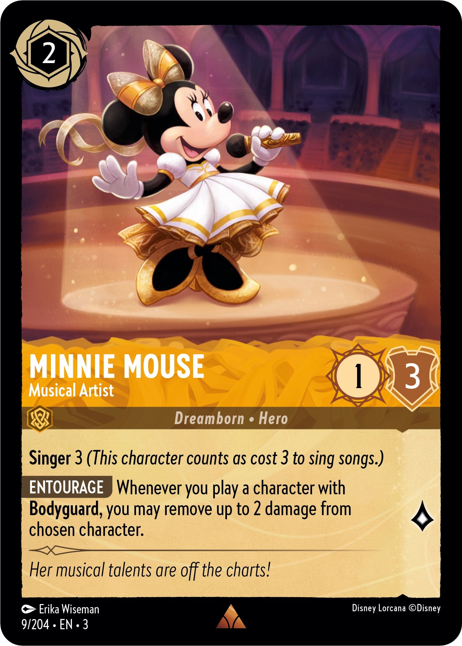 Minnie Mouse - Musical Artist (9/204) [Into the Inklands] | Rock City Comics
