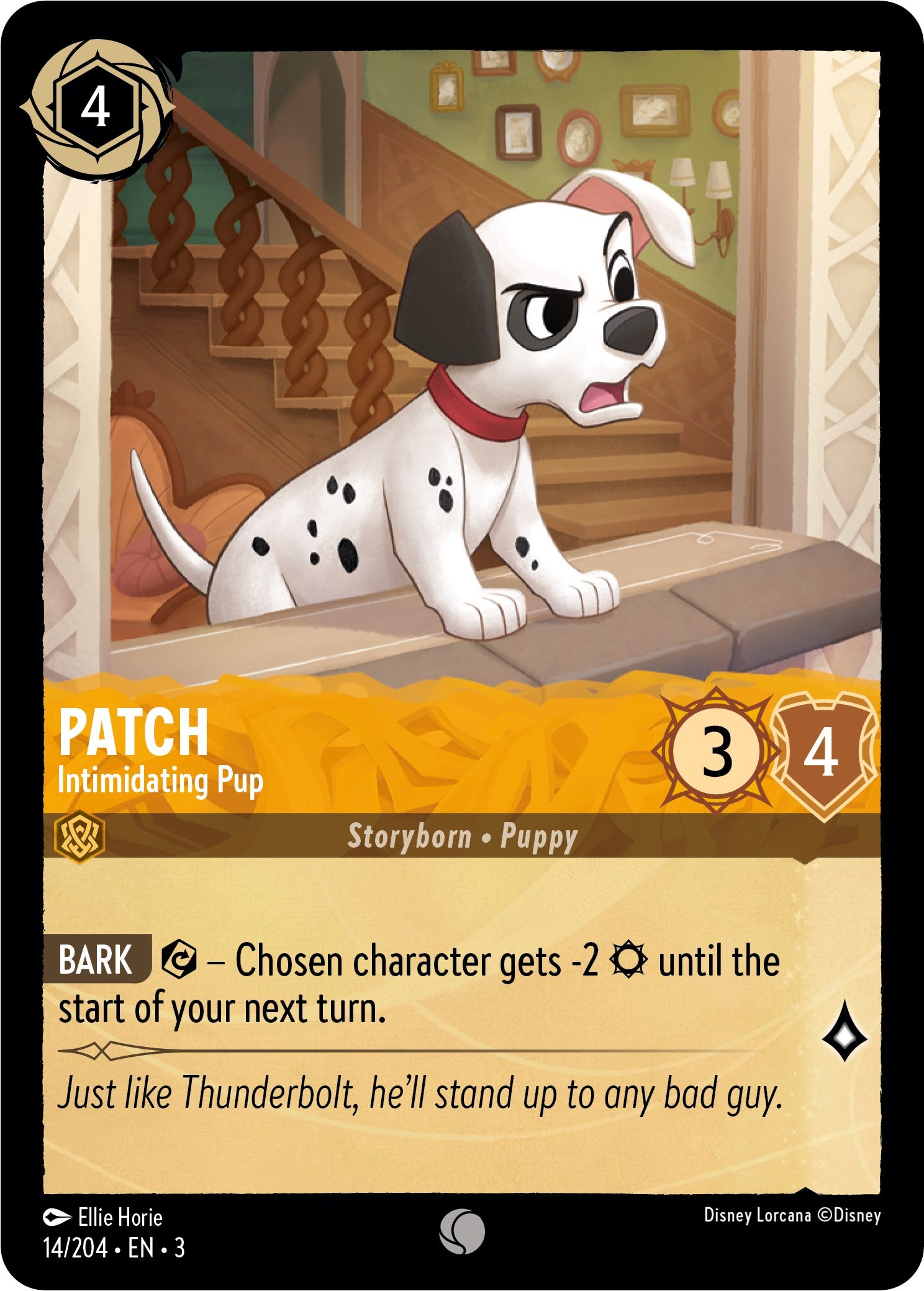 Patch - Intimidating Pup (14/204) [Into the Inklands] | Rock City Comics