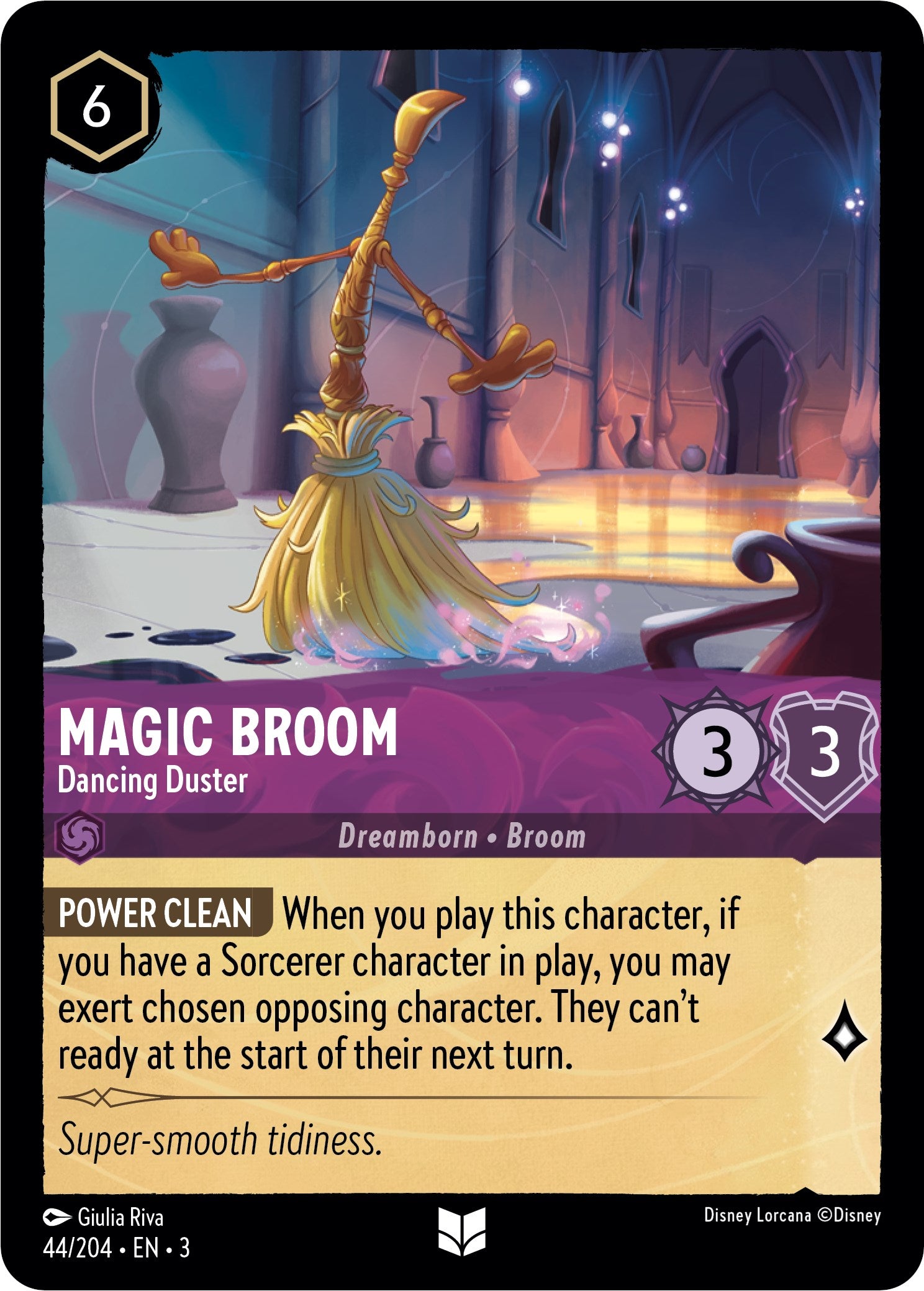 Magic Broom - Dancing Duster (44/204) [Into the Inklands] | Rock City Comics