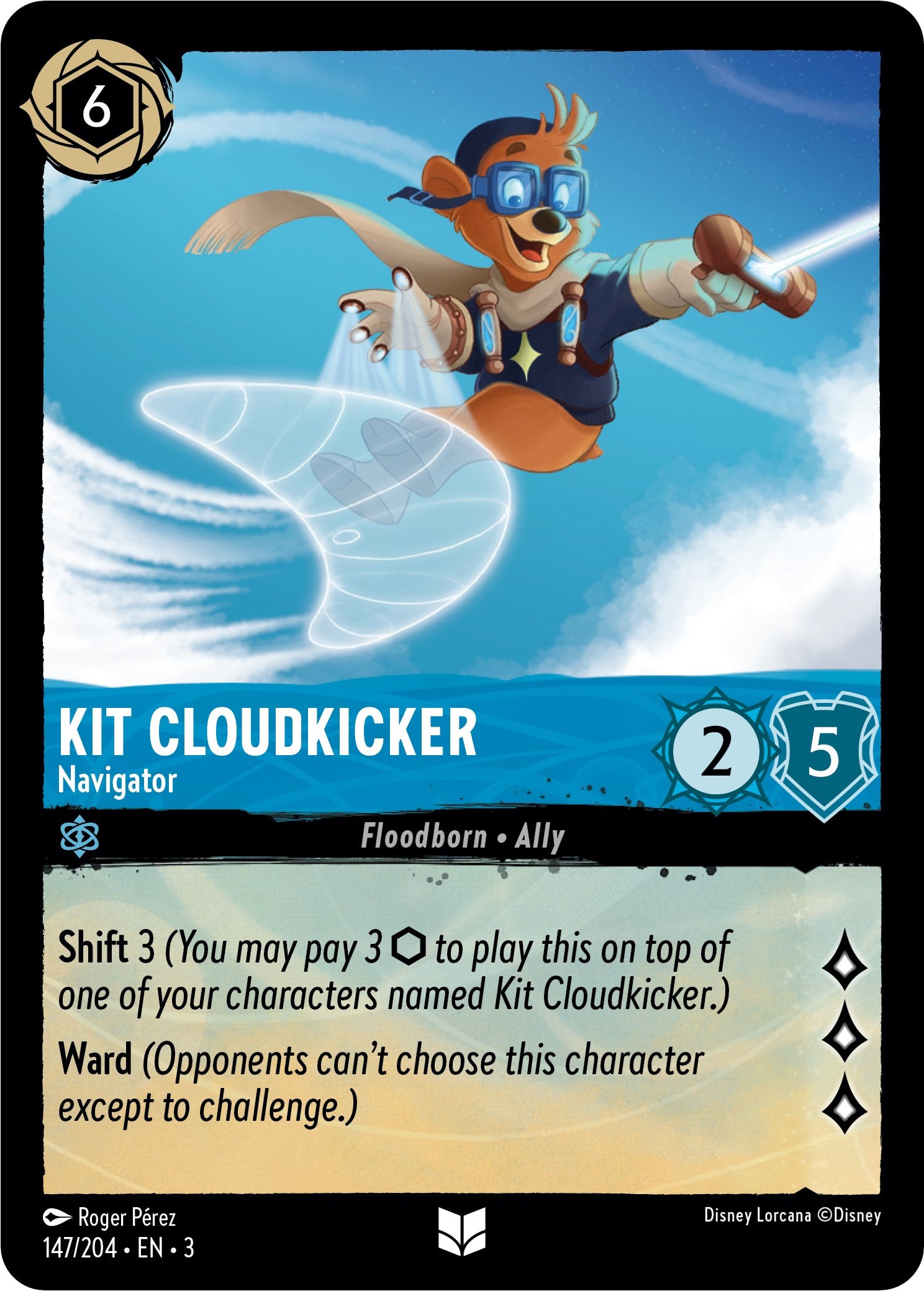 Kit Cloudkicker - Navigator (147//204) [Into the Inklands] | Rock City Comics