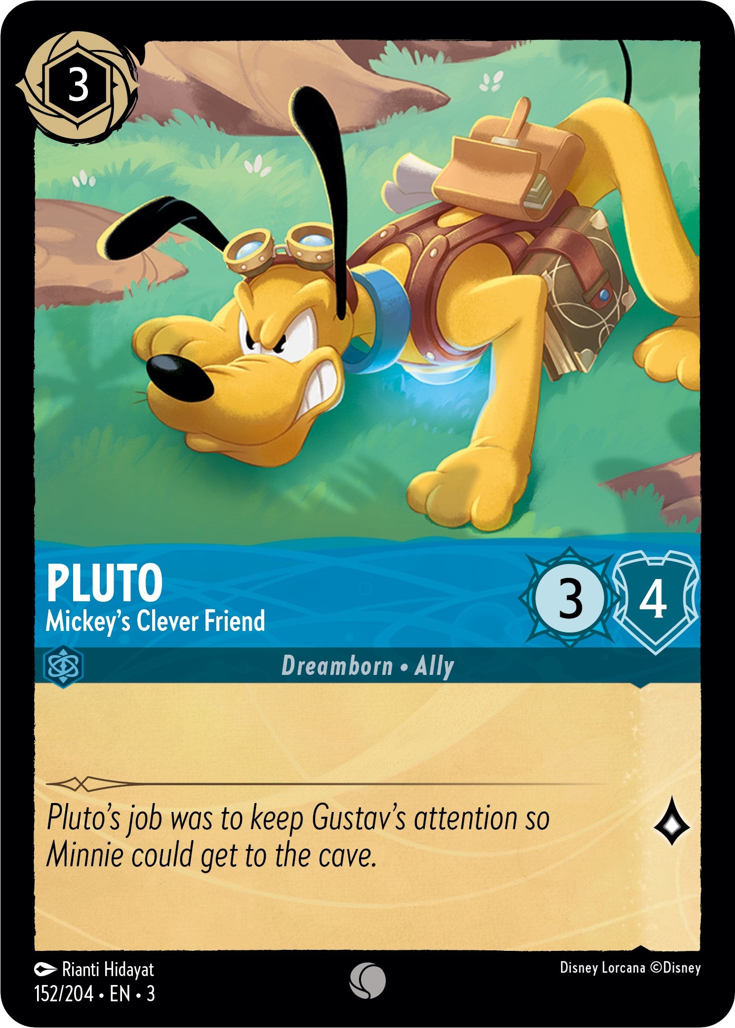 Pluto - Mickey's Clever Friend (152/204) [Into the Inklands] | Rock City Comics