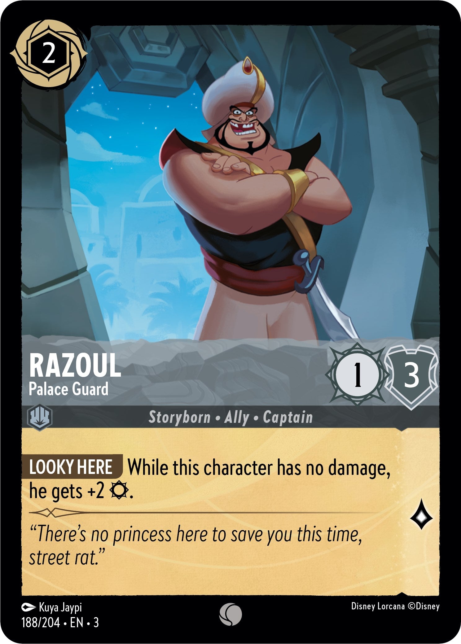 Razoul - Palace Guard (188/204) [Into the Inklands] | Rock City Comics