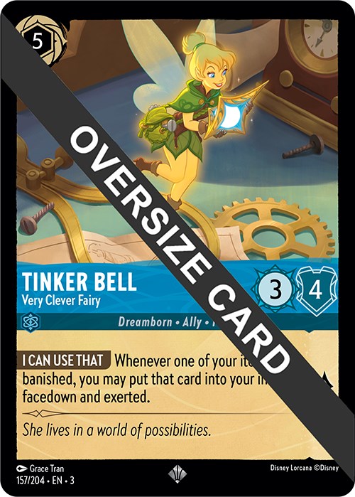 Tinker Bell - Very Clever Fairy (Oversized) (157/204) [Into the Inklands] | Rock City Comics