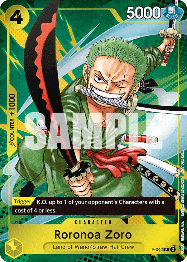 Roronoa Zoro (Event Pack Vol. 3) [One Piece Promotion Cards] | Rock City Comics